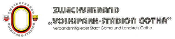 Volkspark-Stadion Gotha Logo